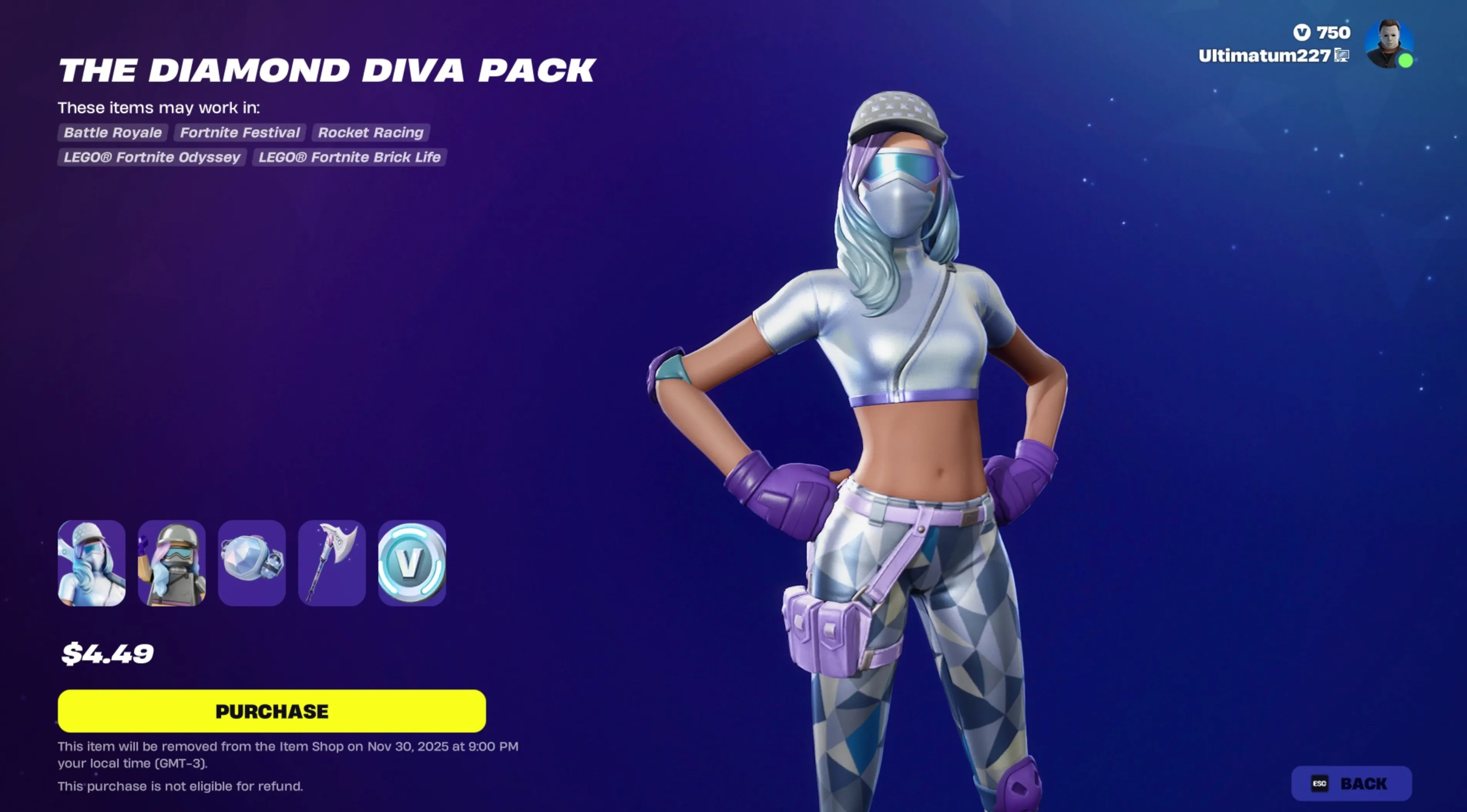 Diamond Diva fortnite